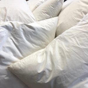 Pile of filled cushion inners